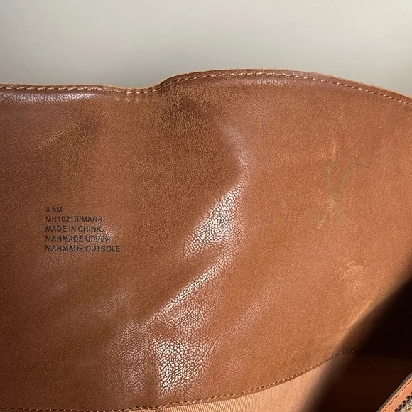 MIA Marri Tall Distressed Faux Leather Heeled Boot - Picture 10 of 12